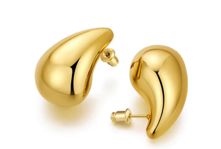 Earrings Kylie Drop Gold